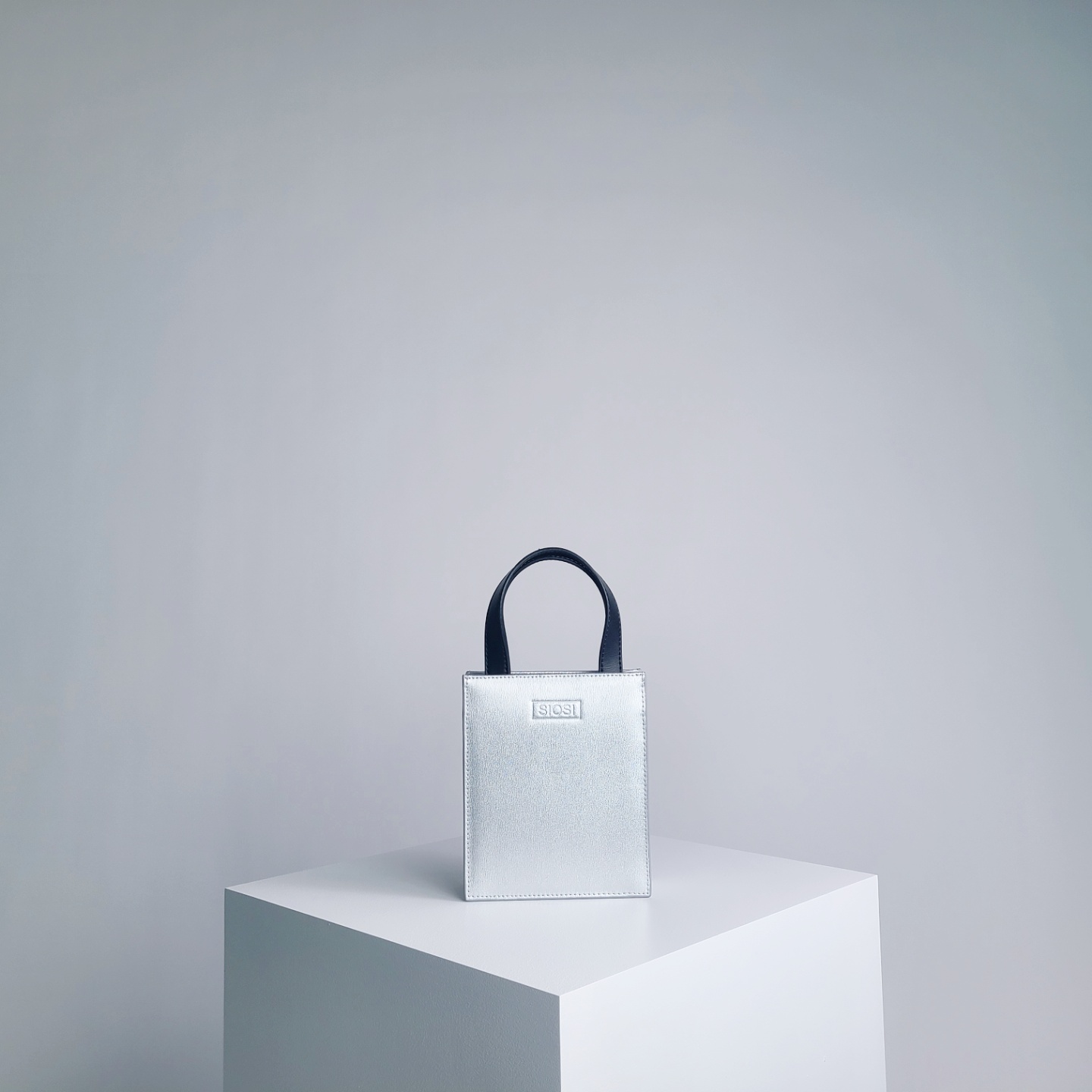 SIOSI Mini Tote — Silver 2
